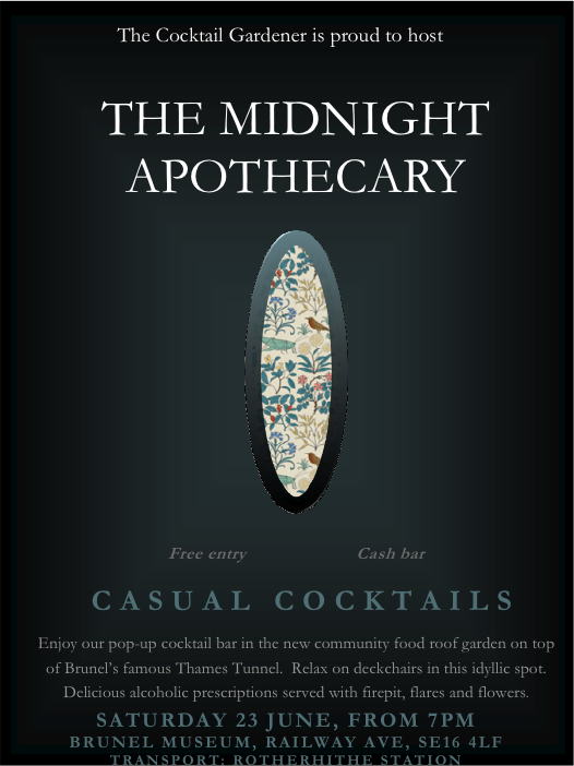 Midnight Apothecary flyer 23 June